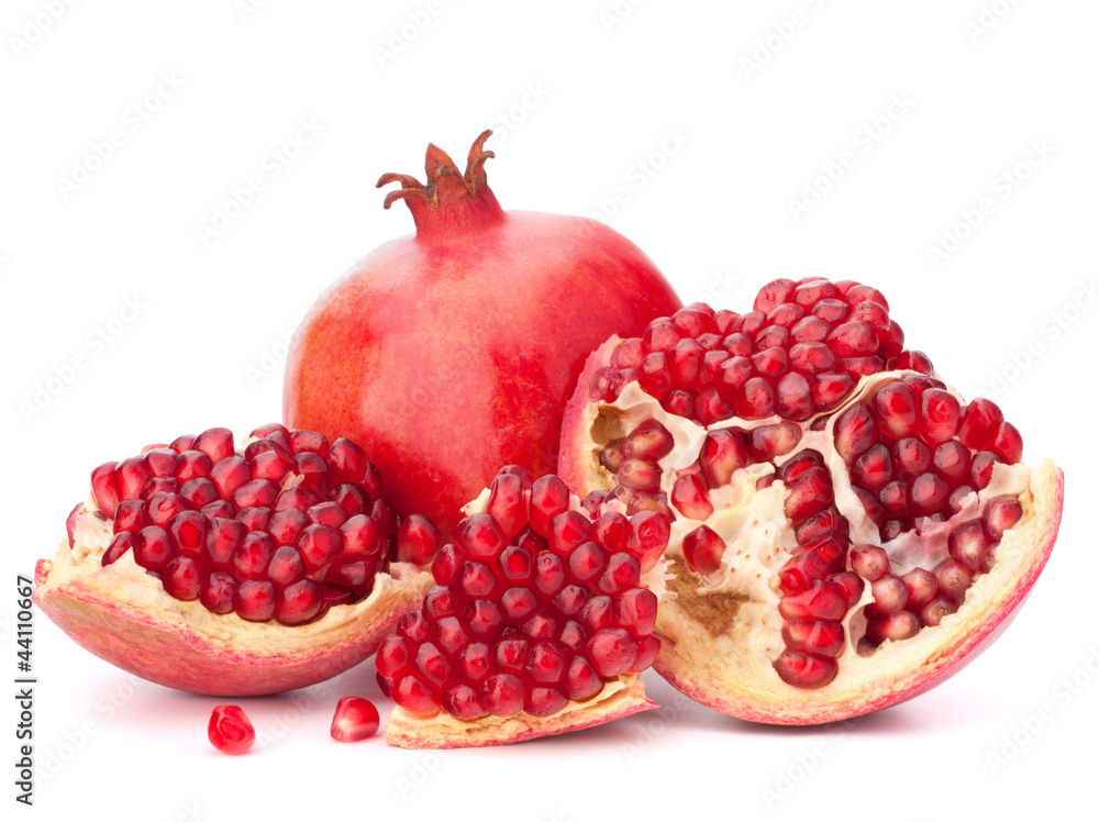Ripe pomegranate fruit