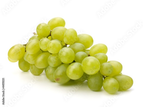 Perfect bunch of white grapes