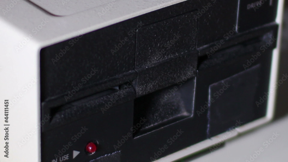 Old Floppy Disk Drive