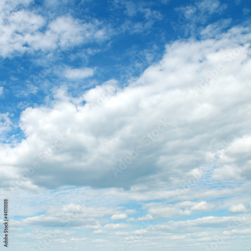 white fluffy clouds