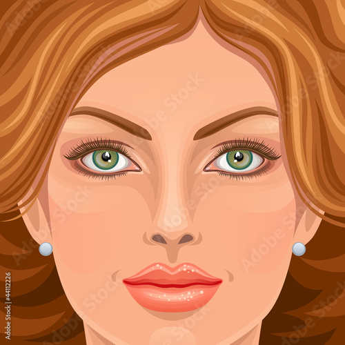 Woman face