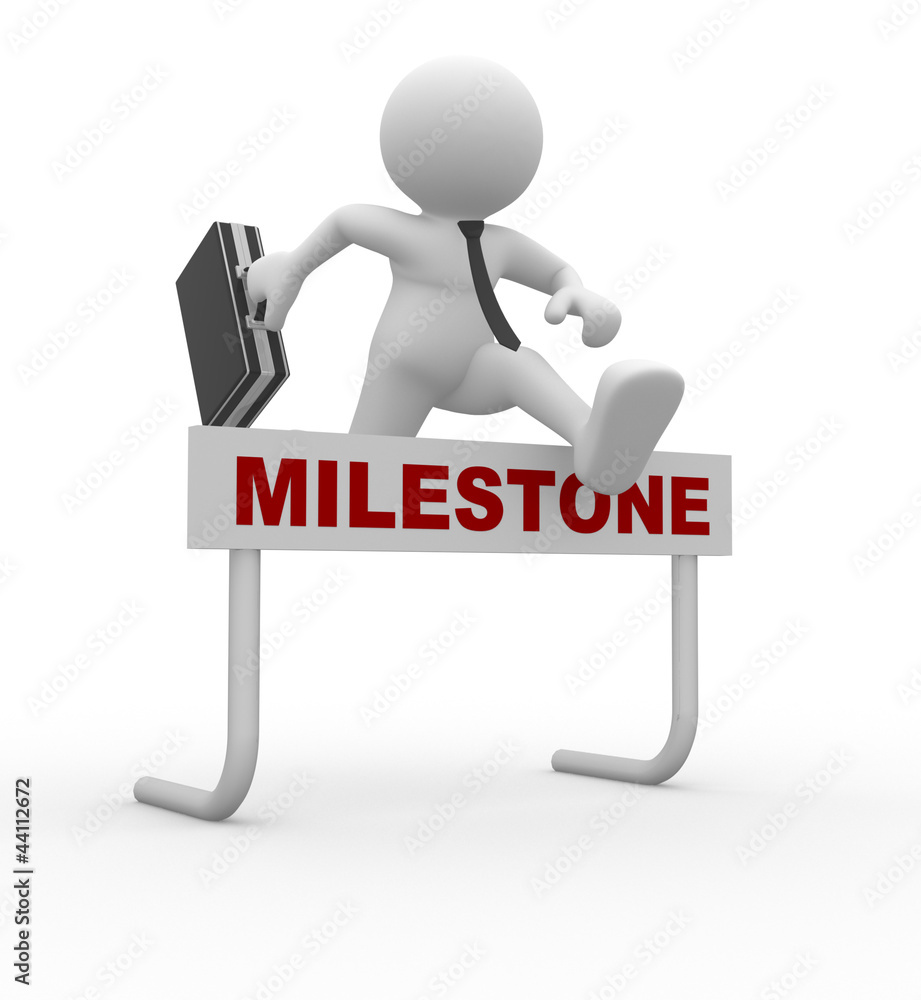 Milestone StockIllustration Adobe Stock