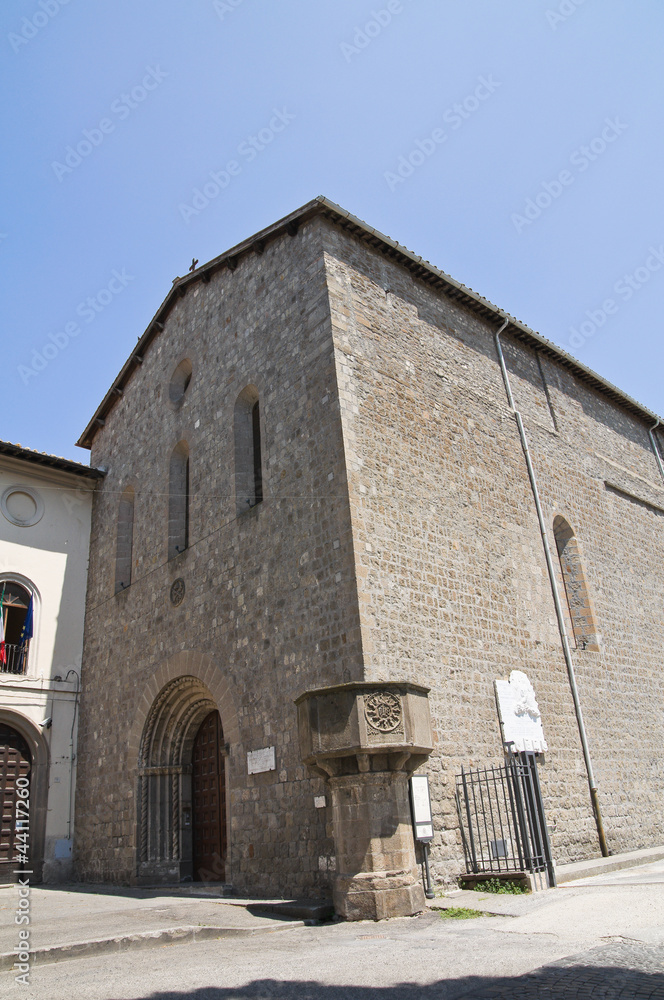 Basilica of St. Francesco alla Rocca. Viterbo. Lazio. Italy.