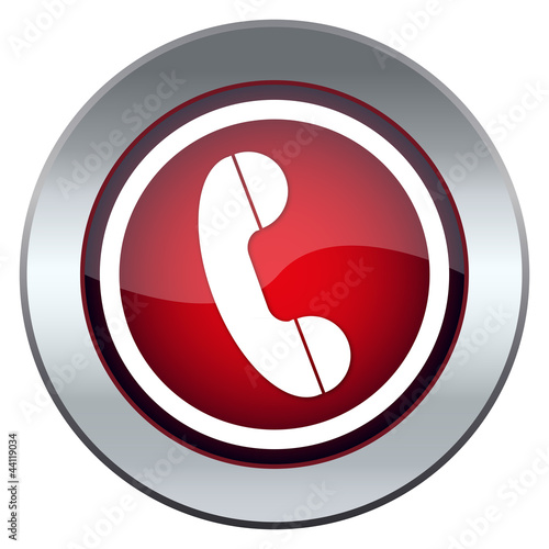 Button with the handset