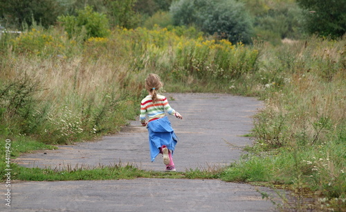 Running girl