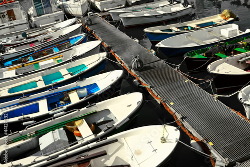 Wallpaper Mural Wharf and boats Torontodigital.ca