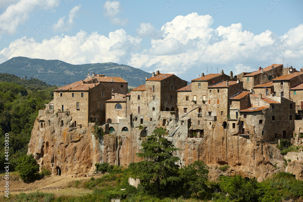  Panorama of Pitigliano, Tuscany