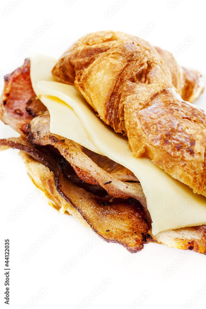 Bacon croissant