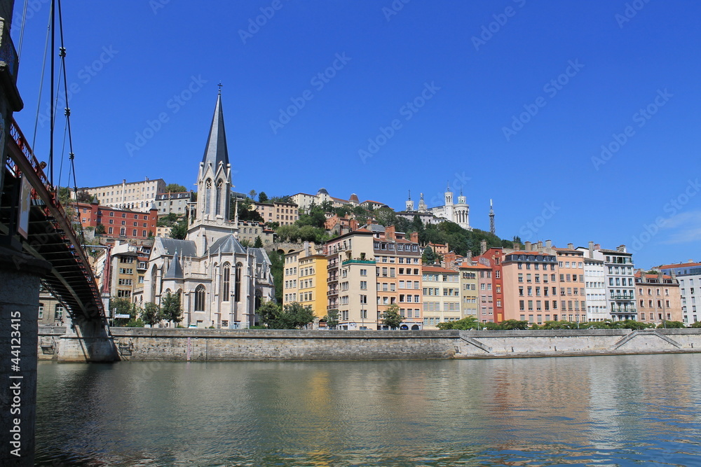 Fototapeta premium Kościół Saint Georges w Lyonie