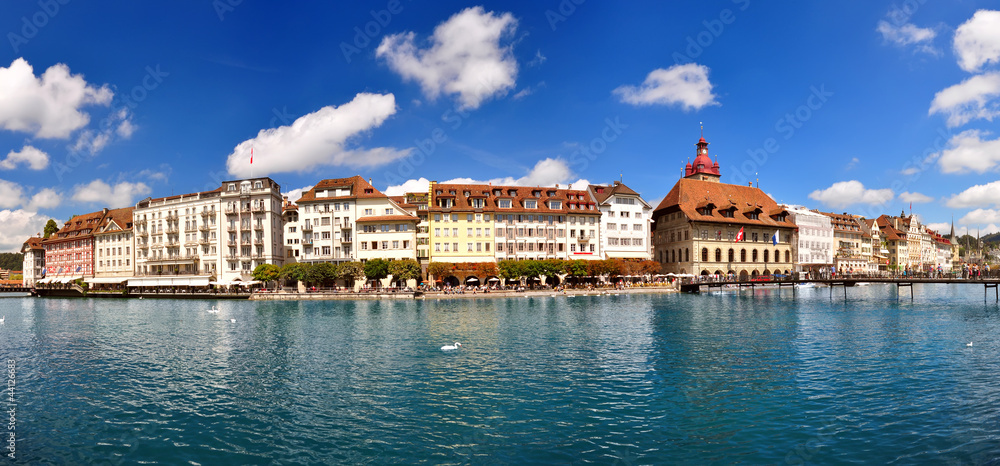 View of Lucerne town