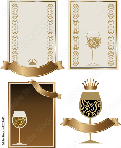 Etichetta Vino con logo calice