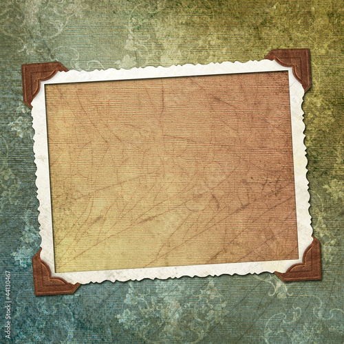 Framework for photo or congratulation.