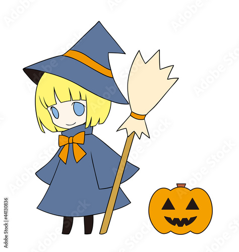 ハロウィン　魔女