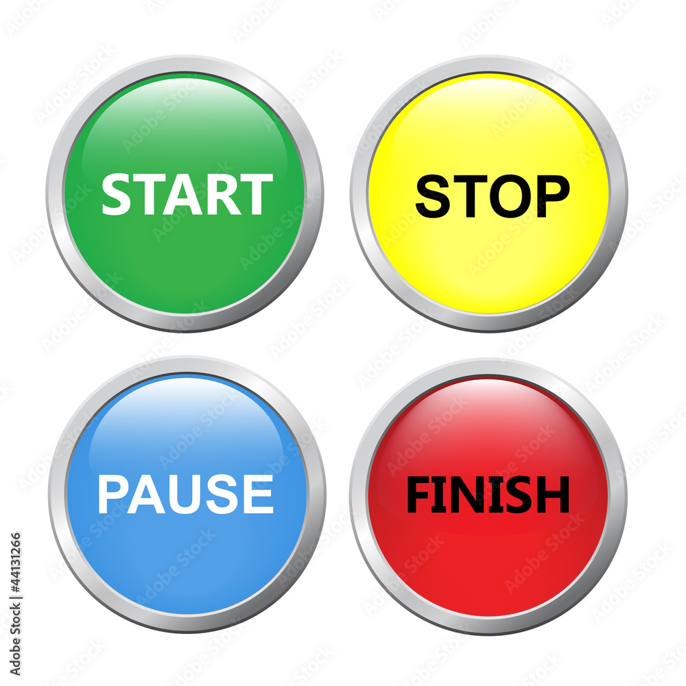 Set of buttons Set of buttons