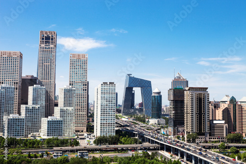 landscape of modern city ,beijing © zhu difeng
