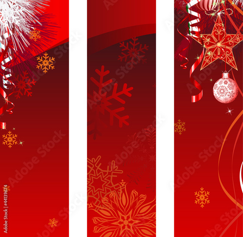 Vertical Christmas Banner