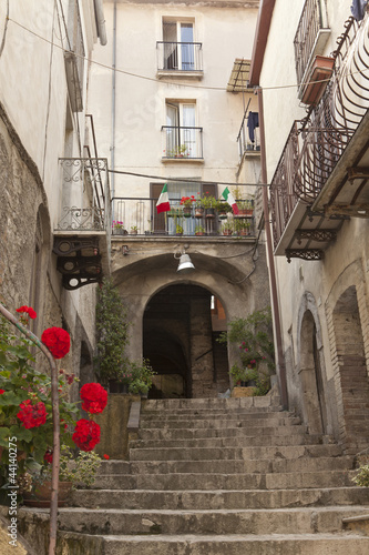 Carpinone, Molise- antico borgo medievale con castello