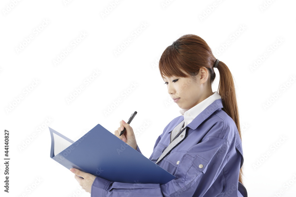 作業着・女性