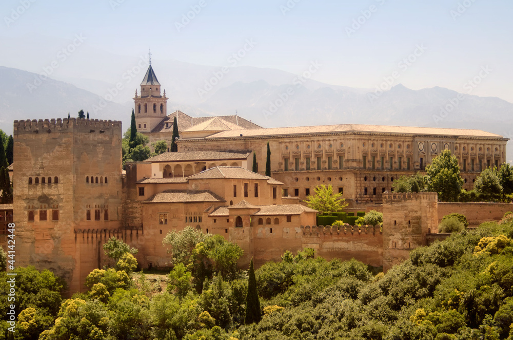 the Alhambra in Granada