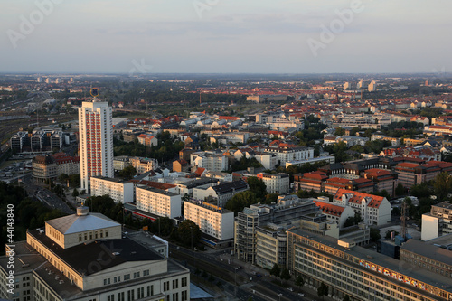 Stadtansicht Leipzig