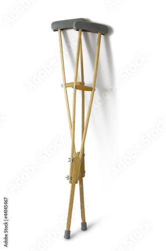 Slika na platnu Crutches, Wooden