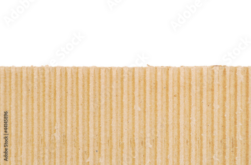 Cardboard isolated on white background