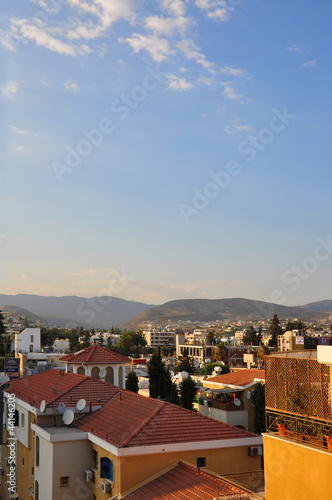 Cyprus, Limassol. Roof top view.