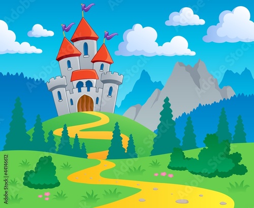 Castle theme landscape 1