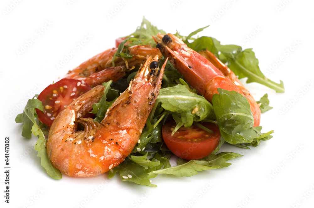 grilled shrimps