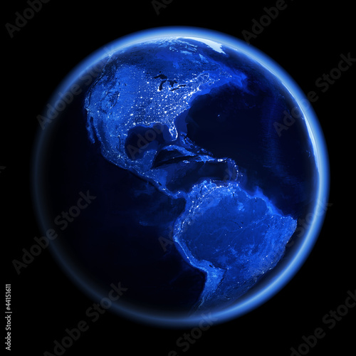 Wallpaper Mural America city lights Torontodigital.ca