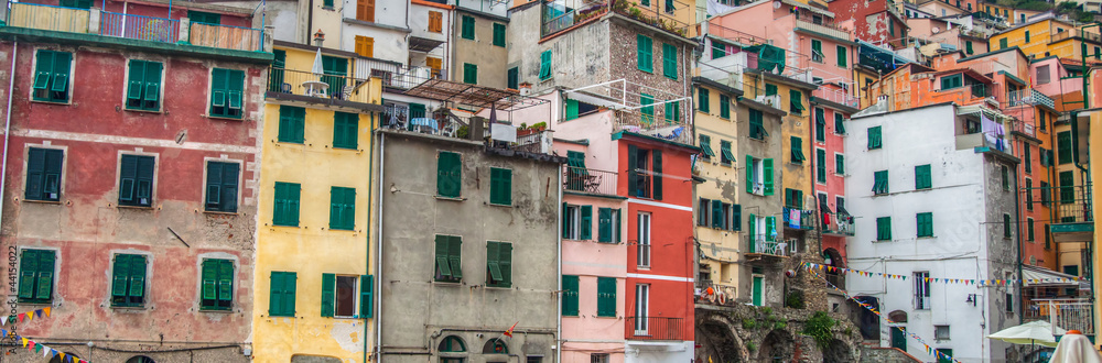 Colored Walls, Riomaggiore, Italy