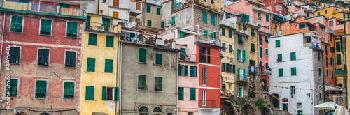 Colored Walls  Riomaggiore  Italy