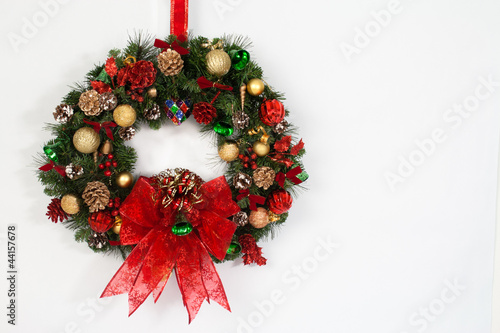Hanging Christmas Wreath