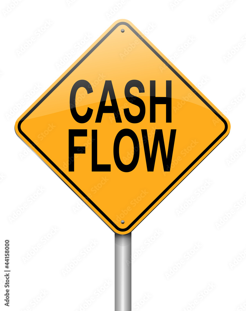 Cash flow concept. Cash flow concept.