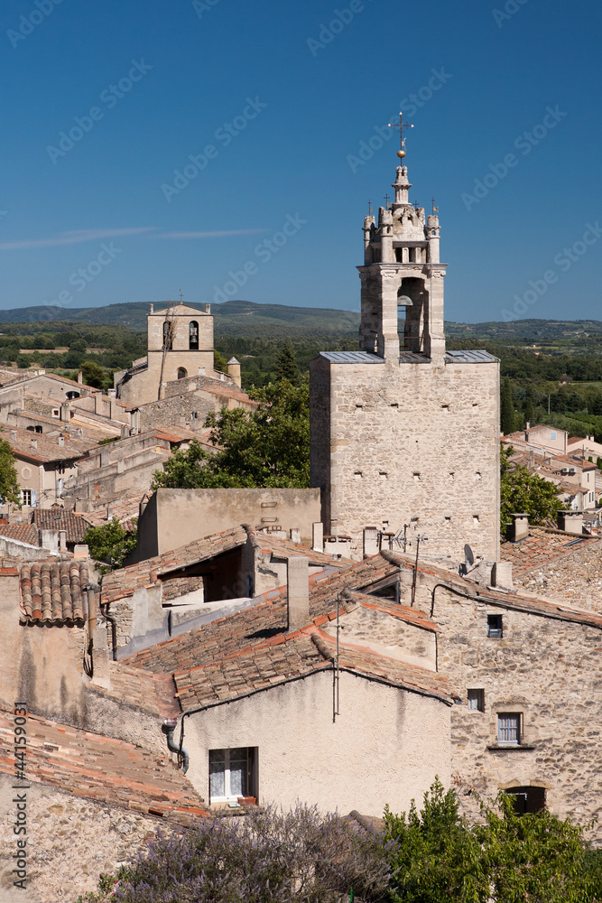 Town of Cucuron in Provence