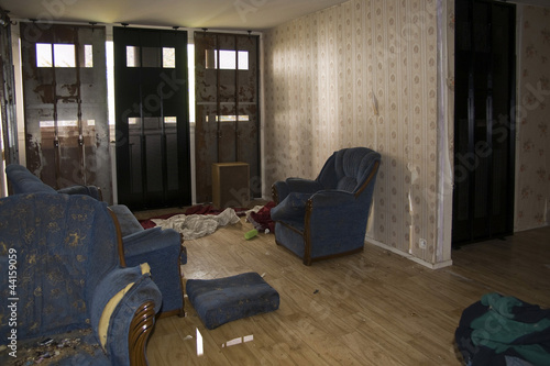 appartement abandonné