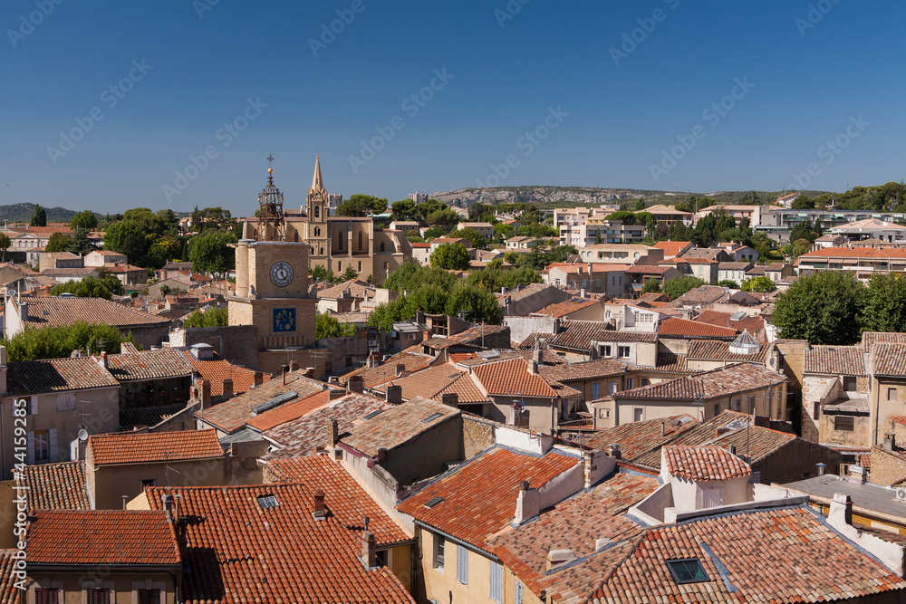 City of Salon de Provence in the South of France