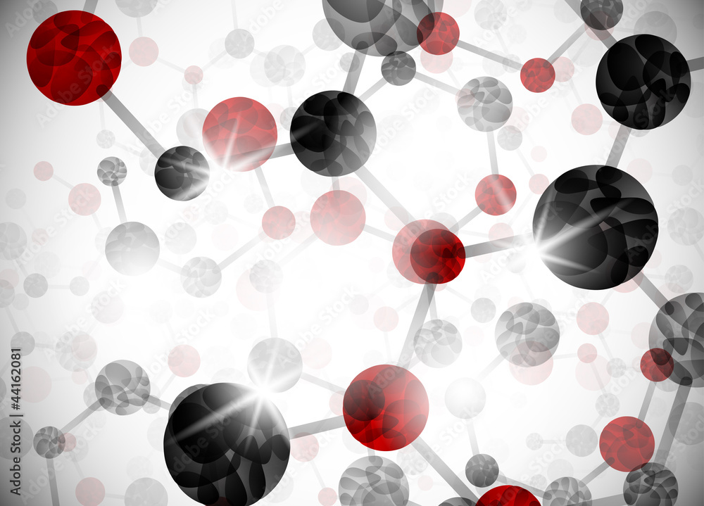 molecular structure, abstract background molecular structure, abstract background