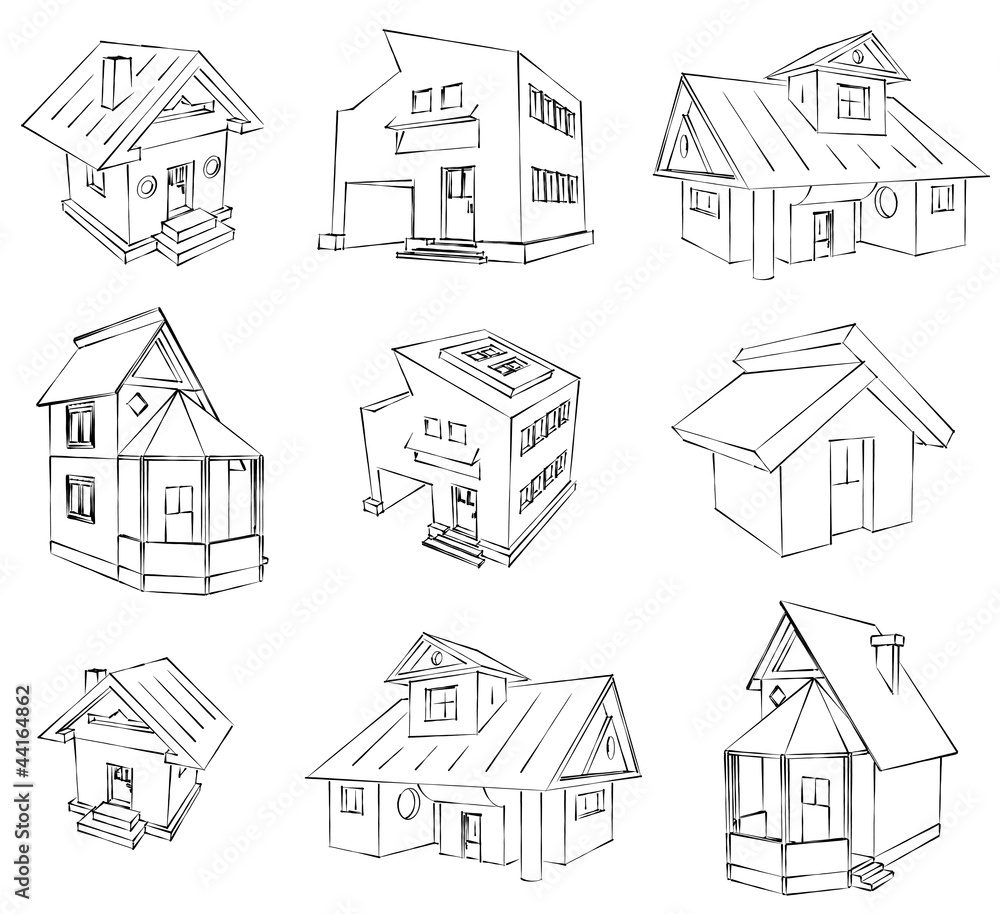 house set sketch house set sketch