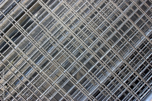 Construction steel mesh photo