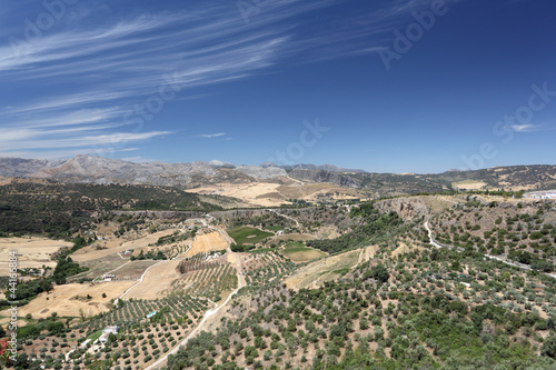 Landscape near Ronda, Andalusia Spain
