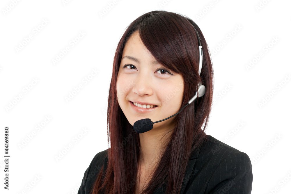 Beautiful business operator. Portrait of asian. Beautiful business operator. Portrait of asian.