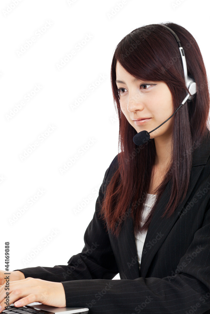 Beautiful business operator. Portrait of asian. Beautiful business operator. Portrait of asian.