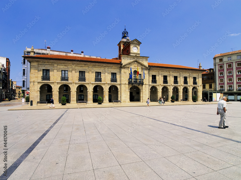 City Hall, Aviles, Spain