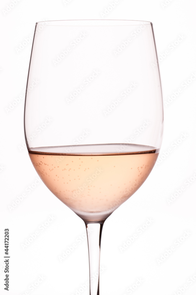 Fototapeta premium Rosewein im Gegenlicht