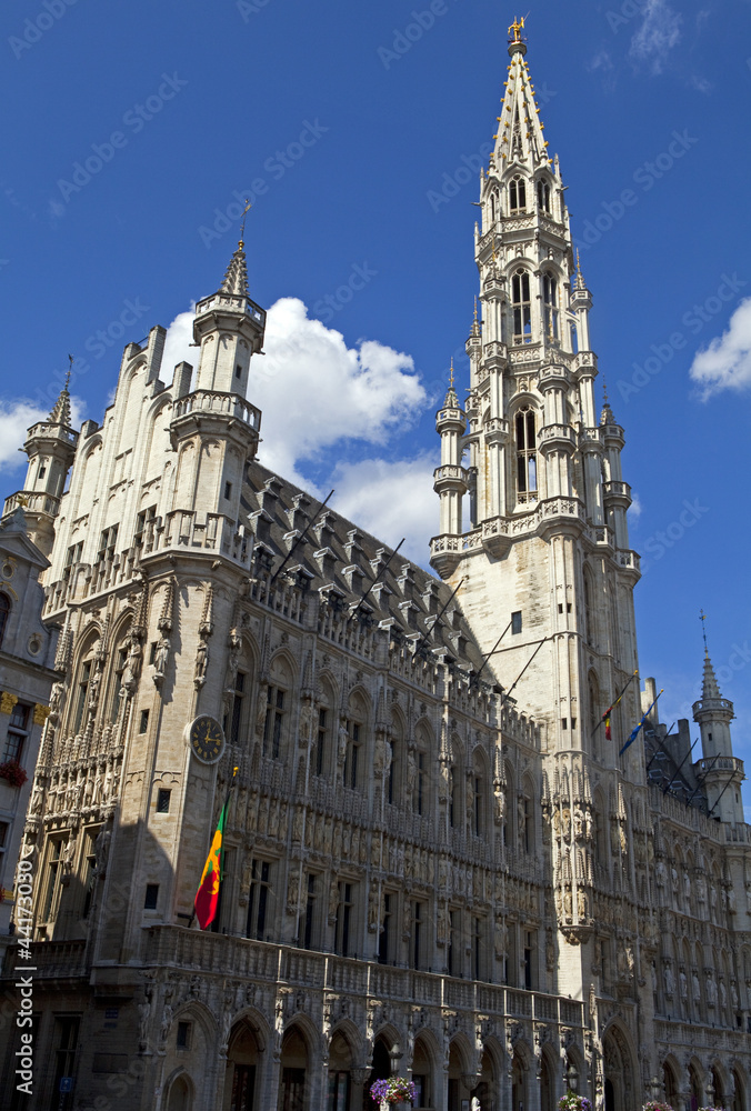 Brussels Town Hall on Grand Place