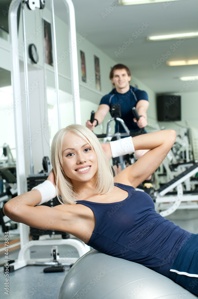 Fototapeta premium fitness