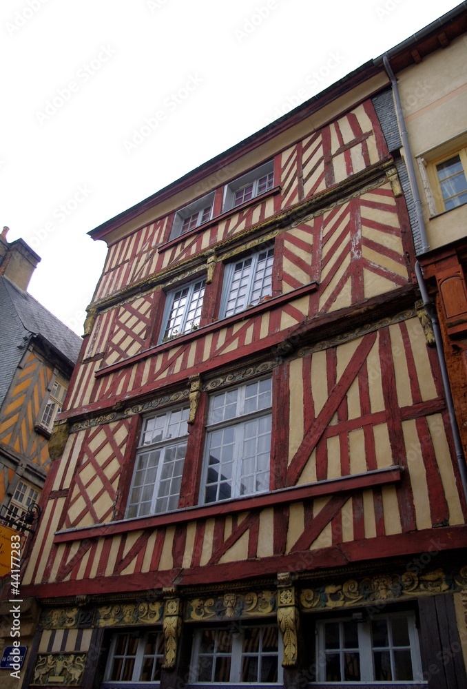 Rue du Chapitre à Rennes