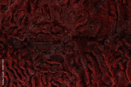 Red karakul texture background 