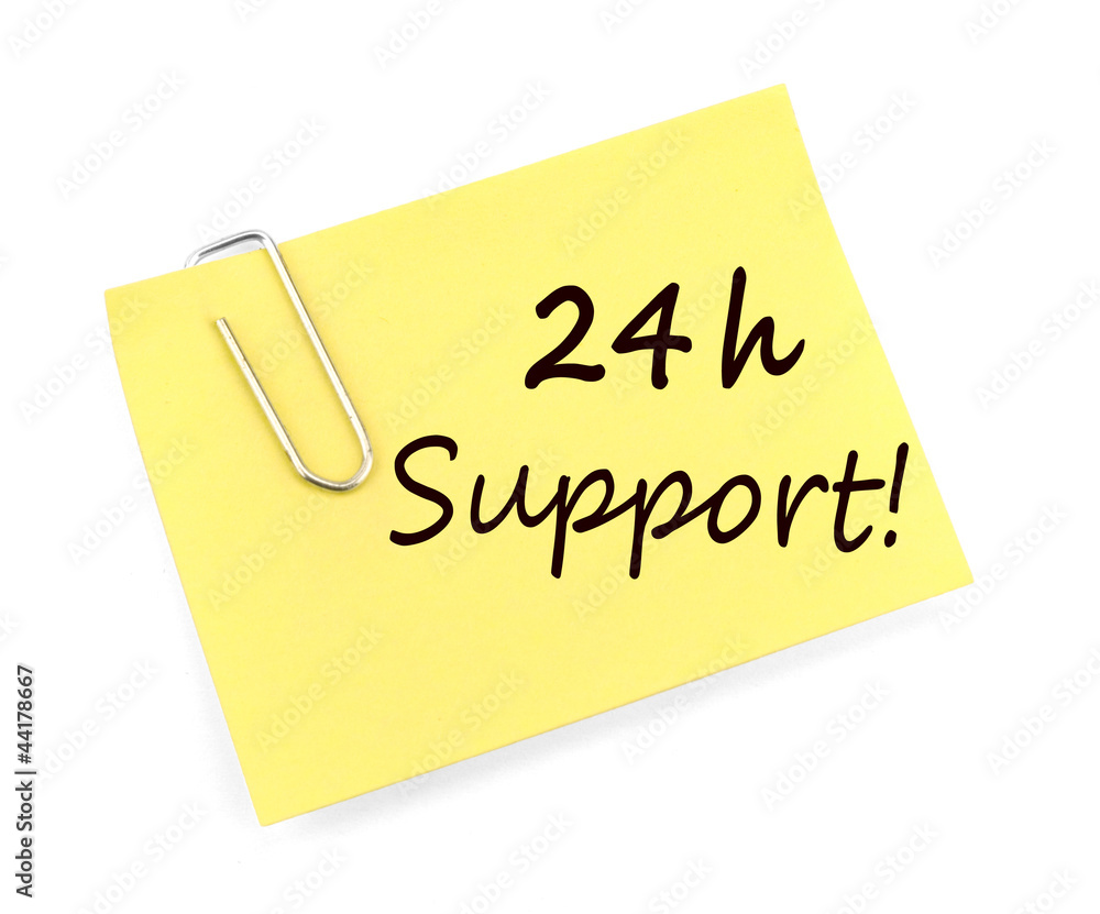 24 h Support 24 h Support